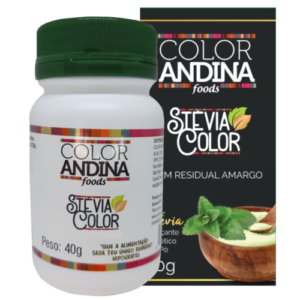 ADOÇANTE STÉVIA EM PÓ 100% 40G COLOR ANDINA
