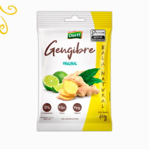 BALA DE GENGIBRE NATURAL 40G DORFF