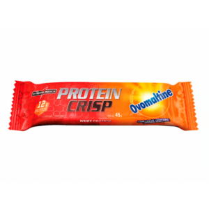 BARRA PROTEIN CRISP SABOR OVOMALTINE 45G INTEGRAL MEDICA