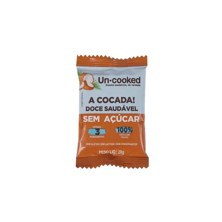 A COCADA DOCE SAUDÁVEL 20G UN-COOKED