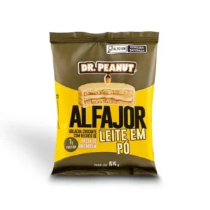 ALFAJOR SABOR LEITE EM PÓ 55G DR.PEANUT