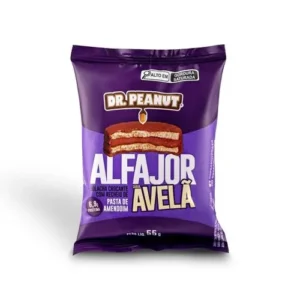 ALFAJOR SABOR AVELÃ 55G DR.PEANUT