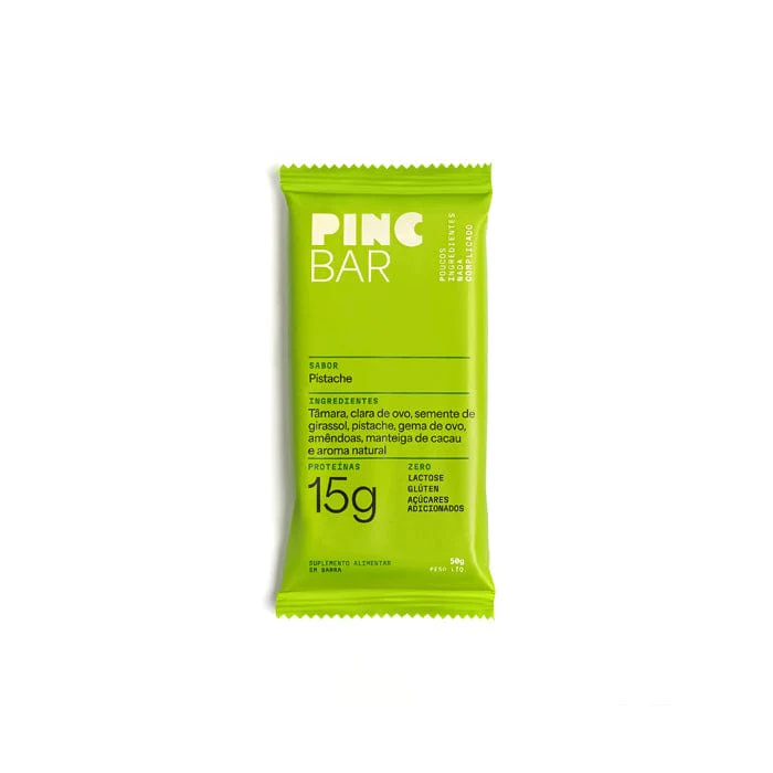 BARRA PROTEÍNA SABOR PISTACHE 50G PINCBAR