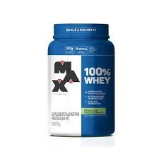 100% WHEY SABOR PISTACHE COM CHOCOLATE BRANCO 900G MAX TITANIUM