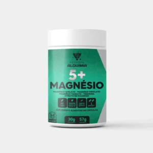 5+ MAGNESIO 60 CAPS 500MG PERFEITA ALQUIMIA