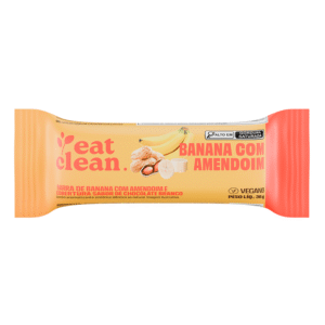 BARRINHA SABOR BANANA COM AMENDOIM 30G EAT CLEAN