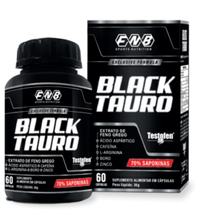 BLACK TAURO COM TESTOFEN* 70% SAPONINAS C/ 60 CAPS FNB