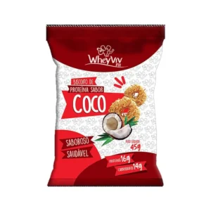 BISCOITO PROTEICO SABOR COCO 45G WHEYVIV