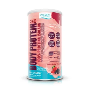 BODY PROTEIN RED SABOR FRUTAS VERMELHAS 600G EQUALIV
