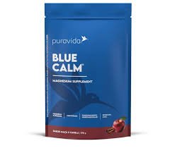 BLUE CALM MAGNESIUM SUPPLEMENT SABOR MAÇÃ E CANELA 175G PURAVIDA
