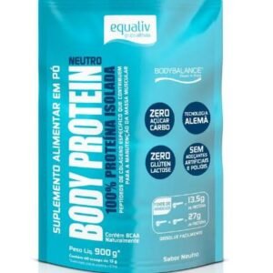 BODY PROTEIN SABOR NEUTRO 900G EQUALIV