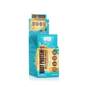 BODY PROTEIN SABOR VANILLA CX C/ 10 SACHÊS 20G EQUALIV