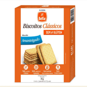 BISCOITOS CLÁSSICOS AMANTEIGADO 86G BELFAR