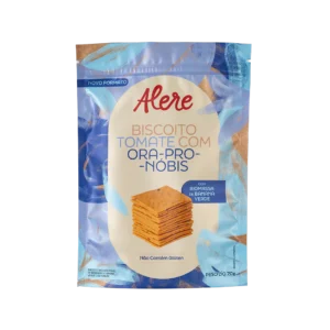 BISCOITO SABOR TOMATE COM ORA-PRO-NÓBIS 70G ALERE