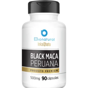 BLACK MACA PERUANA 500MG C/ 90 CAPS BIONATURAL INKA QHATU