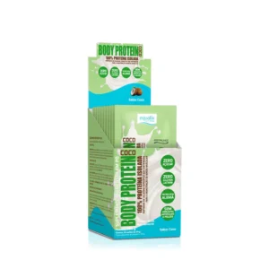 BODY PROTEIN SABOR COCO CX C/ 10 SACHÊS DE 20G EQUALIV
