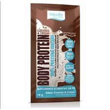 BODY PROTEIN SABOR COOKIES & CREAM SACHÊ 18G EQUALIV
