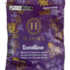 BISCOTTINO DE CHOCOLATE BRANCO COM RECHEIO DE CREME DE AVELÃ LINHA STÉVIA 21G HAOMA