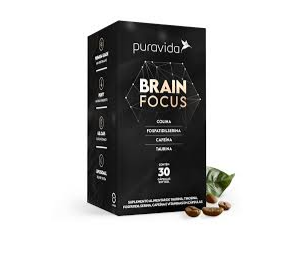 BRAIN FOCUS COM 30 CÁPSULAS PURAVIDA
