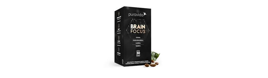 BRAIN FOCUS COM 30 CÁPSULAS PURAVIDA