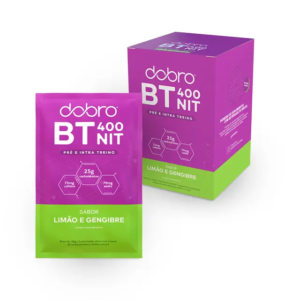 BT 400 NITRATO COM CAFEÍNA SACHÊ SABOR LIMÃO E GENGIBRE 30G DOBRO