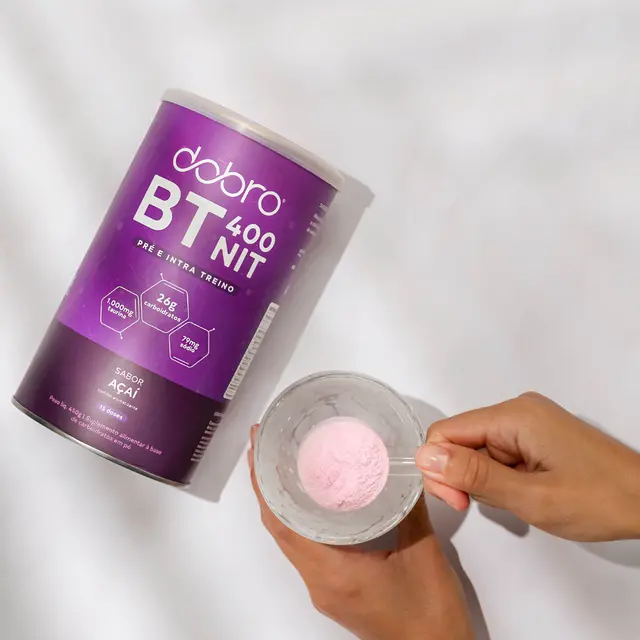 BT 400 NIT COM TAURINA SABOR AÇAÍ 450G DOBRO