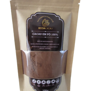 CACAU EM PÓ 100% 100G ECOACACAU