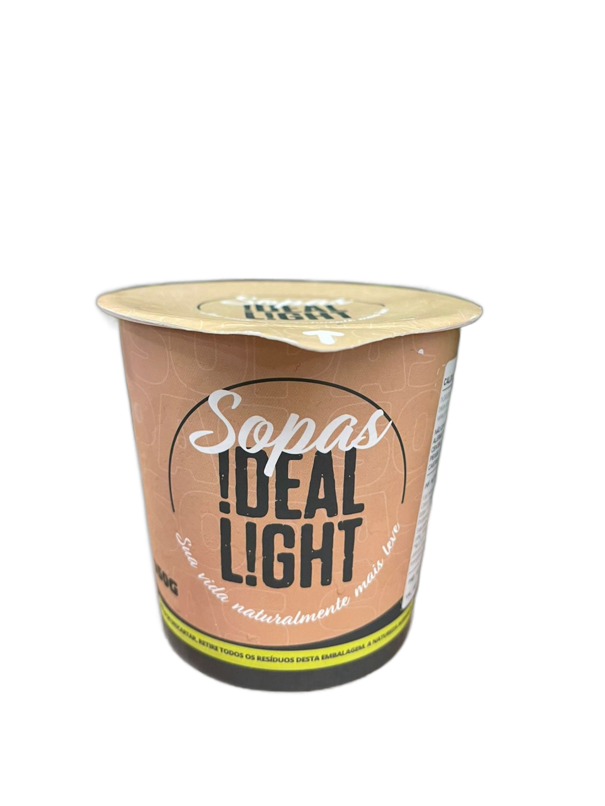 CALDO DE MANDIOCA COM CARNE 350G IDEAL LIGHT