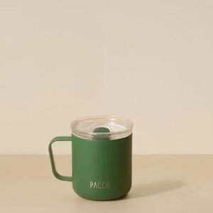 CANECA FOKUS COR VERDE MILITAR 295ML PACCO