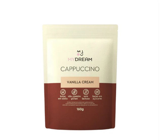 CAPPUCCINO SABOR VANILLA CREAM 160G MYDREAM