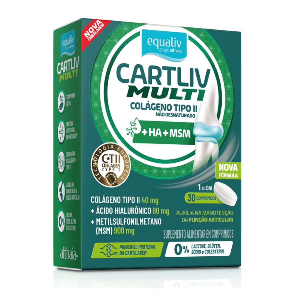 CARTLIV MULTI COM 3O COMPRIMIDOS EQUALIV