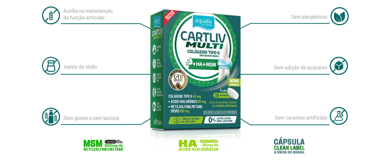 CARTLIV MULTI COM 3O COMPRIMIDOS EQUALIV