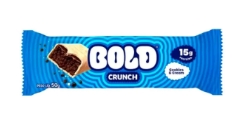 BARRA DE PROTEÍNA CRUNCH SABOR COOKIES AND CREAM 50G BOLD