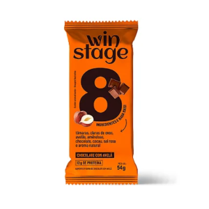 BARRA DE PROTEÍNA SABOR AVELÃ COM CHOCOLATE 54G WINSTAGE