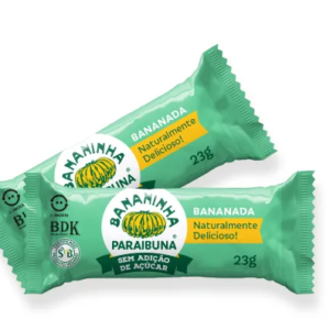 BANANINHA SEM ADIÇÃO DE AÇÚCAR 23G BANANINHA PARAIBUNA