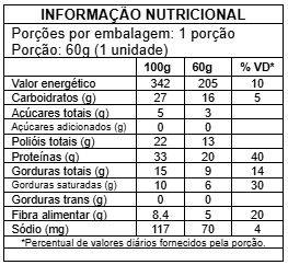 BARRA DE PROTEÍNA SABOR COOKIES BLACK 60G BOLD