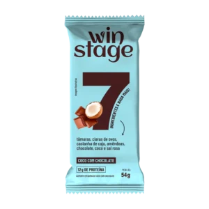 BARRA DE PROTEÍNA SABOR COCO COM CHOCOLATE 54G WINSTAGE