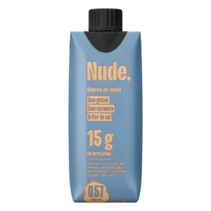 BEBIDA PROTEICA DE AVEIA COM CARAMELO E FLOR DE SAL 250ML NUDE