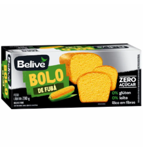 BOLO DE FUBÁ 290G BELIVE