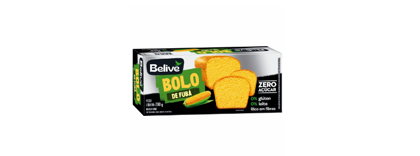 BOLO DE FUBÁ 290G BELIVE