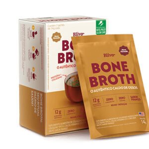 BONE BROTH CALDO DE OSSOS EM PÓ CAIXA COM 7 SACHÊS 14G BLIVO