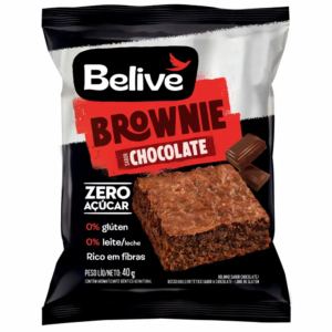 BROWNIE SABOR CHOCOLATE 40G BELIVE