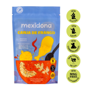 CANJA DE FRANGO COM QUINOA E ABÓBORA 115G MEXIDONA