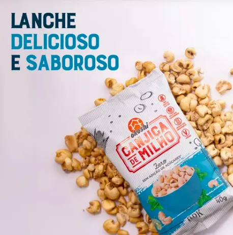 CANJICA DE MILHO ZERO 40G OKOSHI