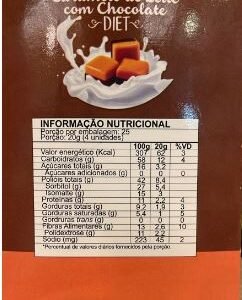 CARAMELO DE LEITE COM CHOCOLATE DIET 700G HUÉ