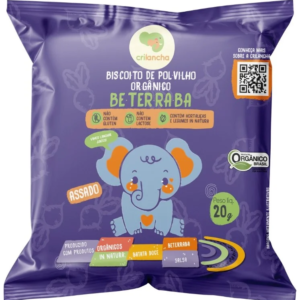 BISCOITO DE POLVILHO BETERRABA 20G CRILANCHA